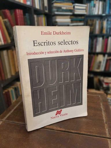 Escritos selectos - Émile Durkheim
