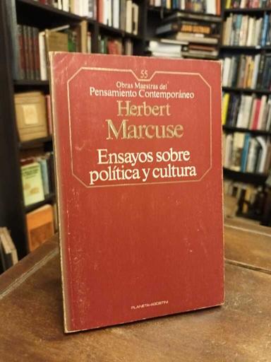 Ensayos sobre política y cultura - Herbert Marcuse
