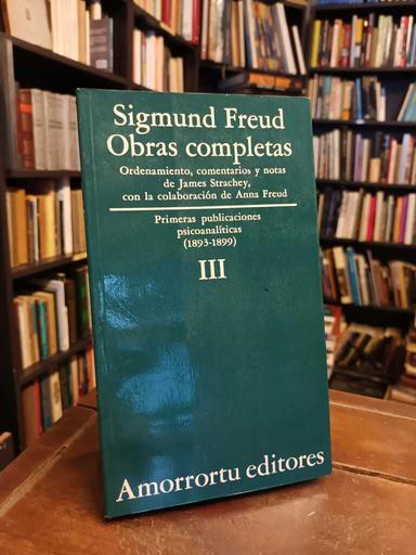 Obras completas, volumen 3 (1893-1899) - Sigmund Freud