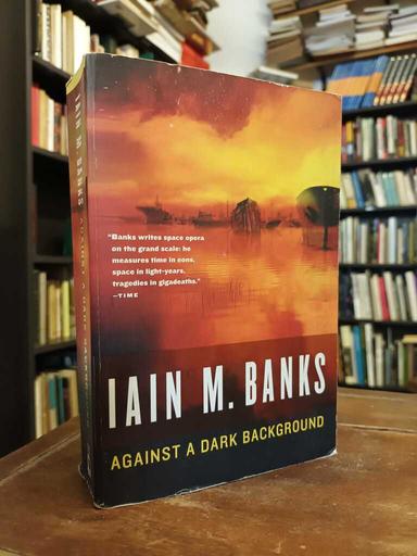 Against a Dark Backgrond - Iain Banks