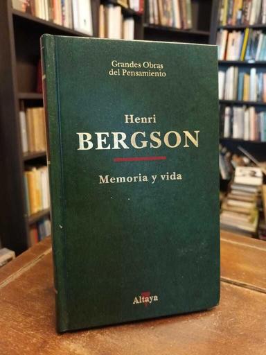Memoria y vida - Henri Bergson