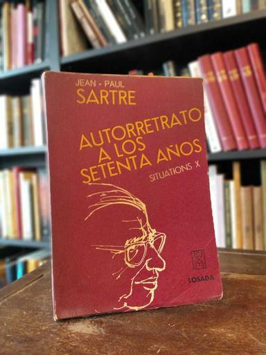 Autorretrato a los setenta años - Jean-Paul Sartre