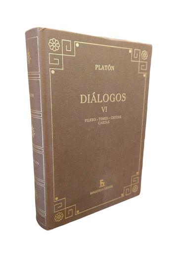 Diálogos VI. Filebo · Timeo · Critias · Cartas - Platón