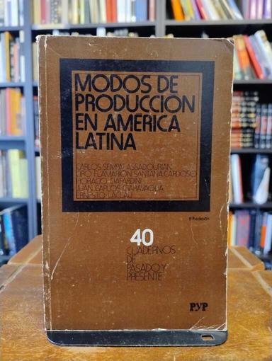 Modos de producción en América Latina - Carlos Sempat Assadourian · Ciro Flamarion...