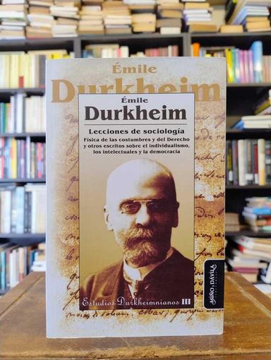Lecciones de sociología - Émile Durkheim
