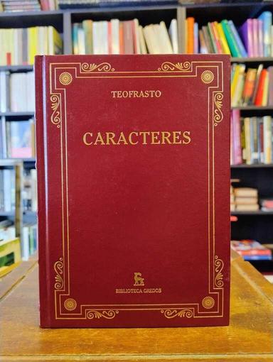 Caracteres · Cartas - Teofrasto · Alcifrón
