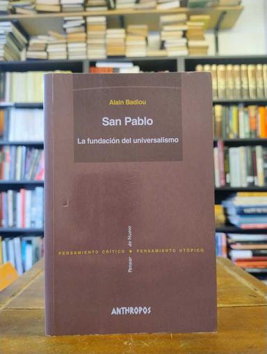 San Pablo - Alain Badiou
