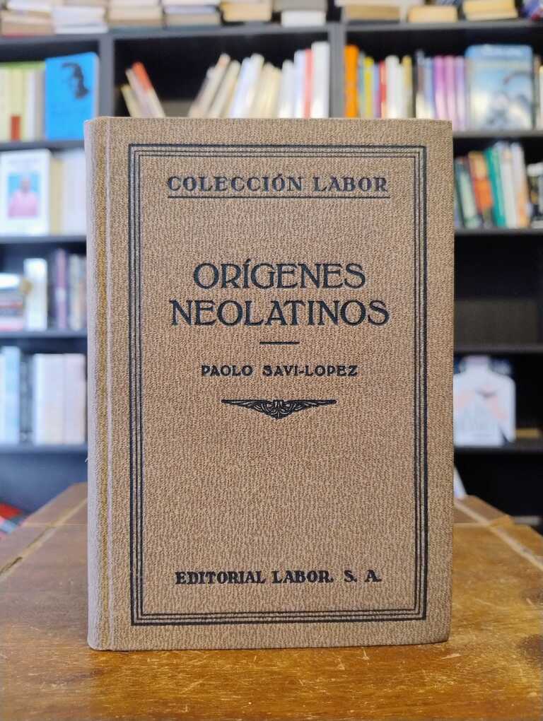 Orígenes latinos - Paolo Savi-López