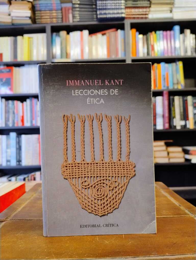 Lecciones de ética - Immanuel Kant