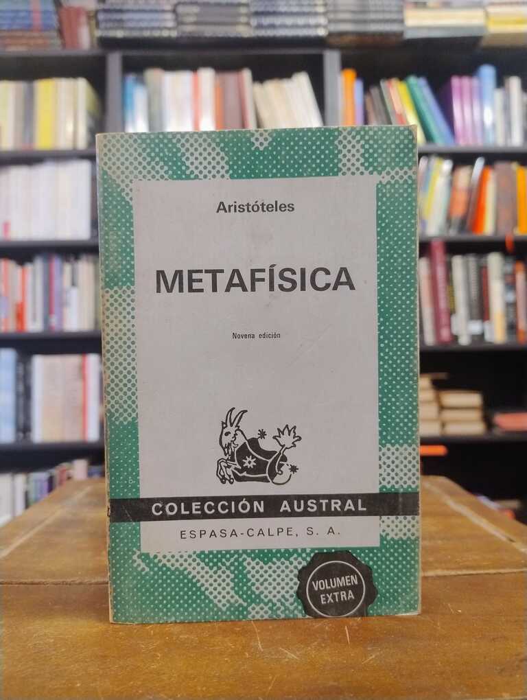Metafísica - Aristóteles