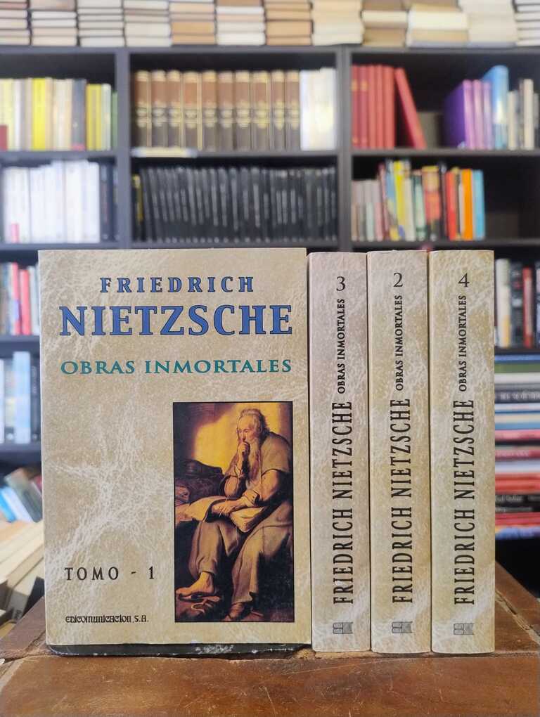 Obras inmortales - Friedrich Nietzsche