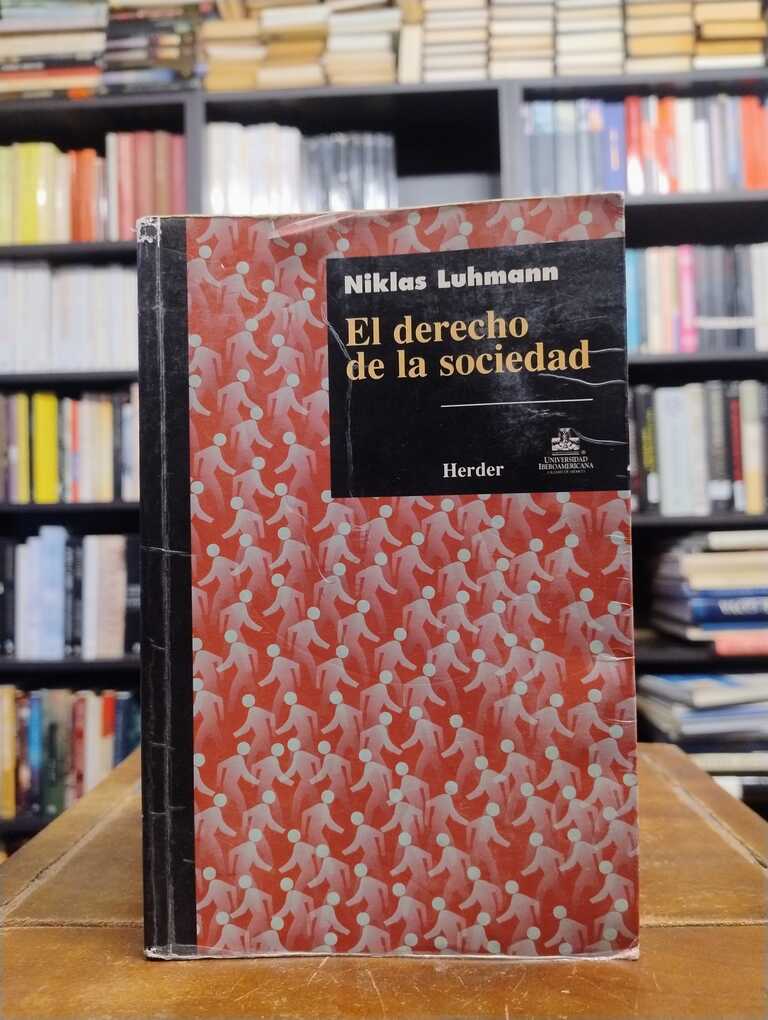 El derecho de la sociedad - Niklas Luhmann