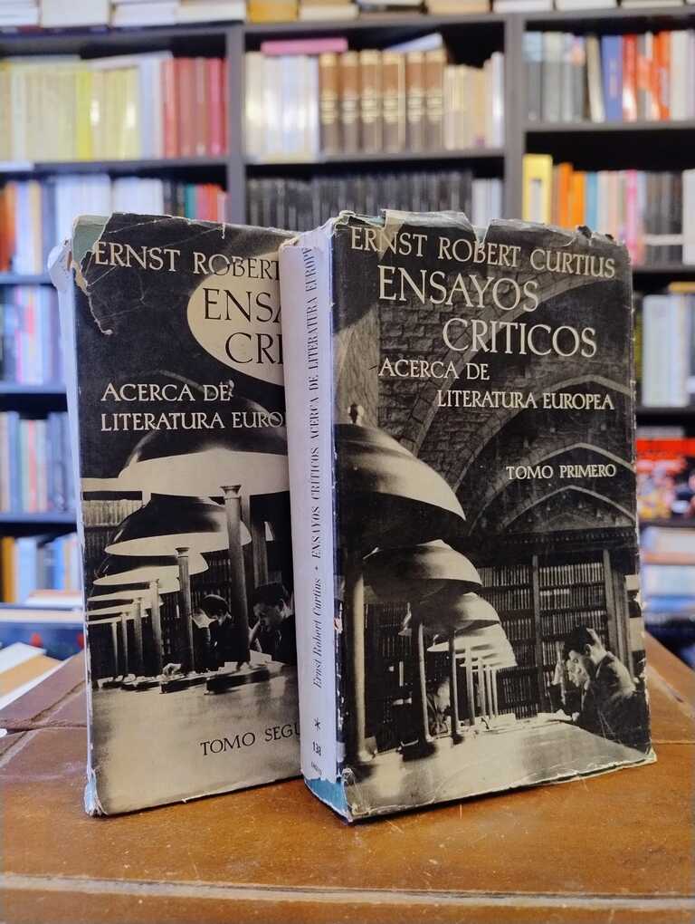 Ensayos críticos acerca de literatura europea - Ernst Robert Curtius