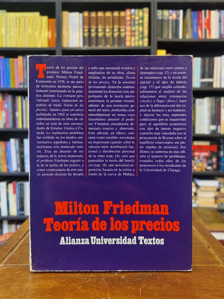Teoría de los precios - Milton Friedman